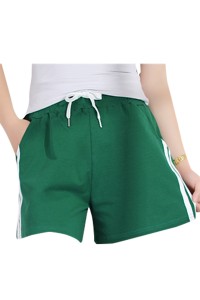 Sports Hot Pants Women's Shorts Summer Outer Wear Pure Cotton Wide Legs Loose Large Size Thin Casual High Waist Running Home Pajama Pants Sports Hot Pants Sports Wide Pants Breathable Sports Pants SKSP032 detail view-4